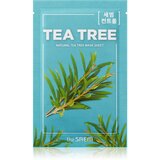 The Saem Natural Mask Sheet Tea Tree maska iz platna s čistilnim in osvežilnim učinkom 21 ml Cene