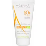 A-derma Protect AD zaščitna krema za sončenje za atopično kožo SPF 50+ 150 ml