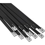  Veza za kabel 12 kom. 7,9 x 700 mm Crna | shoptok.hr