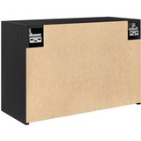 vidaXL Kupaonski zidni ormarić crni 60x25x40 cm izrađeno drvo | shoptok.hr