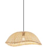 QAZQA Boemska viseča svetilka črna z bambusom - Lily | Shoptok.si