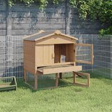 vidaXL Kokošinjac Smeđa 75 x 59 x 60 cm | shoptok.hr