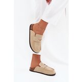 Boto Women's Clogs On Cork Platform Beige Nivalia | ePonuda.com