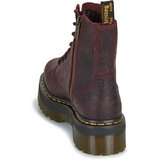 Dr. Martens JADON EMBOSS FLORAL CHERRY RED CRAZY HORSE FLORAL EMBOSS Bordo | shoptok.hr