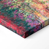  Slika - Claude Monet – The Japanese Footbridge 80x80 Na talijanskom platnu | shoptok.hr