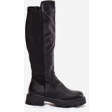 Boto Insulated Women's Boots with Zipper Black Harlina | Shoptok.si