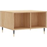  Stolić za kavu boja hrasta 60 x 50 x 36,5 cm konstruirano drvo Smeđa | Shoptok.si