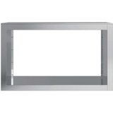 vidaXL Stalak za drva za ogrjev 100x40x60 cm od pocinčanog čelika | shoptok.hr