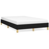 Furnova Posteljni okvir brez vzmetnice črn 120x190 cm blago, (21938944) | Shoptok.si