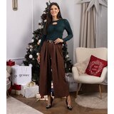 Gemre Green blouse with decorative front Jenela | Shoptok.si
