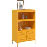 vidaXL Visoka komoda boja senfa 67 x 39 x 113 cm čelični | shoptok.hr