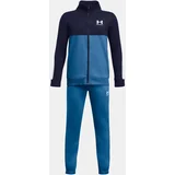 Under Armour UA CB Knit Track Suit-BLU - Boys