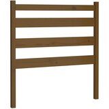  Uzglavlje za krevet boja meda 81 x 4 x 100 cm masivna borovina | shoptok.hr