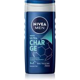 Nivea MEN Ultra Charge poživitveni gel za prhanje 3v1 250 ml | Shoptok.si