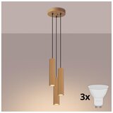  Brilagi - LED luster na sajli CRESTO 3xGU10/10W/230V zlatna | Eponuda.com