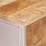 vidaXL Komoda od grubog drva manga i željeza 60 x 35 x 75 cm | shoptok.hr
