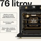 Klarstein Victoria piro pečica | električna pečica s funkcijo pirolize | 3150 W | 76 l | 60 cm | Shoptok.si