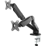 2-struki Stolni nosač za monitor 25,4 cm (10) - 68,6 cm (27) Mogučnost savijana, Mogučnost okretanja, Vrtljivi nosač, Podesiv