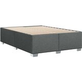  Okvir za krevet bez madraca tamnosivi 140 x 190 cm od tkanine | shoptok.hr