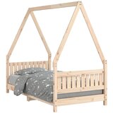  The Living Store Otroški posteljni okvir 80x160 cm trdna borovina - Otroški Posteljni Okvir, (21445529) | Shoptok.si