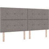 s opruga kutije Sivo-smeđa 200 x 200 cm tkanina | shoptok.hr