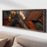 WALLXPERT LAC087-150 Multicolor Decorative Framed MDF Painting | Eponuda.com