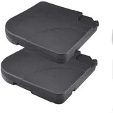 2-Pack stojalo za dežnike, ki jih lahko napolnite - Vodoodporne, vremensko odporne, 20 kg kapacitete, (5000333630)