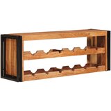  Stalak za vino Smeđa 120 x 45 x 33 cm Čvrsto drvo akacije | shoptok.hr