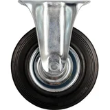 Vorel trdno kolo s črno gumo 200 mm 87307, (21108457)