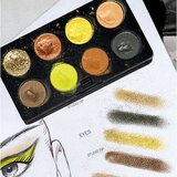 Smashbox Always On Mood Board Eye Shadow Palette paleta sjenila za oči nijansa Earthy Vibes 6,8 g | shoptok.hr