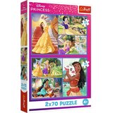 Trefl 2x70 - Fairytale Days - Disney Princess 34440 | shoptok.hr