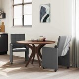  Blagovačke stolice s kotačima 2 pcs Tamno siva 58 x 65 x 94 cm | shoptok.hr