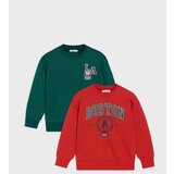 Sinsay Crewneck majica 2 pack | shoptok.hr