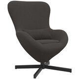  Jajolika fotelja Tamno siva 63 x 73 x 90 cm tkanina | Eponuda.ba