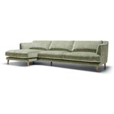 Sits Svijetlo zelena baršunasta kutna garnitura (s lijevim kutom) Vera – | shoptok.hr