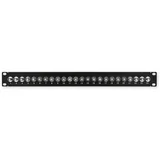 PP-144 24P / BNC - črna - 19 "patch panel 1U, 24 BNC priključkov, (20763251)
