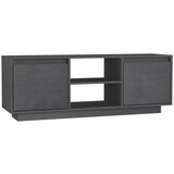 Maison Chic TV omarica - TV stojalo - Televizijska omarica siva 110x30x40 cm trdna borovina, (21701366) | Shoptok.si