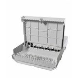 MikroTik netFiber 9 outdoor ruter sa 4xSFP+ / 5xSFP / 1xGbE LAN / WAN port, VPN/ firewall/ bandwith/ load balance, PoE in & out 18-57V, ARM v7 CPU 800MHz, 256MB RAM, temp. -40C-70C, RouterOS L5 | ePonuda.com