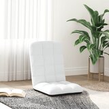 Sklopiva podna stolica bijela 71x51x62 cm tkanina | Eponuda.com