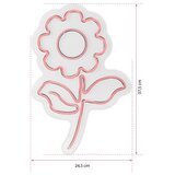 WALLXPERT dekorativna plastična led rasveta sunflower pink | ePonuda.com