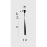  Ondaluce - Visilica na sajli NOA 1xGU10/20W/230V Ø 5,5 cm zlatna | Eponuda.com