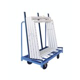 eurokraft pro transportni voziček za šipe, 1 nakladalna površina, z gumijastimi profili | Shoptok.si