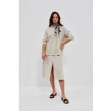 Moodo SKIRT L-SC-4023 DBEIGE | shoptok.hr