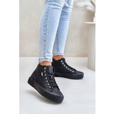 Big Star Insulated women's sneakers with Big Star stitching black | shoptok.hr