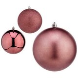  Set božićnih kuglica Roza Plastika Ø 12 cm (6 kom.) | shoptok.hr