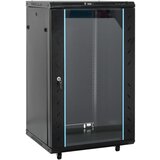 vidaXL Komunikacijski ormarić 18U 19&quot; IP20 crni 60 x 60 x 100 cm cijene
