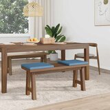  Jastučić za klupu 2 kom. Kord Plava Dubina 35 cm | shoptok.hr