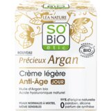 SO’BiO étic Lahka anti-age dnevna krema z arganom Cene