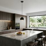  Luster na sajli SOOL 1xE27/15W/230V, prečnik 15 cm, crna | Eponuda.com
