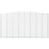 Lučne gabionske košare 5 kom 400x50x200/220cm pocinčano željezo | shoptok.hr